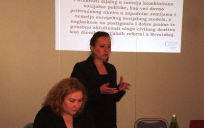 Regional workshop on European social model in Sisak