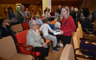 Primary school volunteers and Elderly home users celebrated World Disease Day