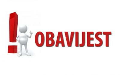 Notice of work during the COVID-19 pandemic