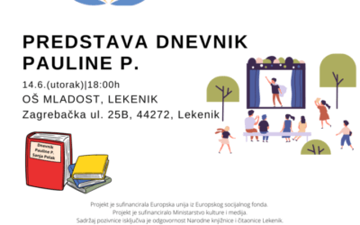 Izvedba predstave Dnevnik Pauline P.