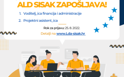 ALD Sisak zapošljava – Voditelj_ica financija i administracije te Projektni asistent_ica