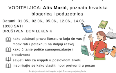 Alis Marić, poznata hrvatska blogerica i poduzetnica, dolazi u Lekenik