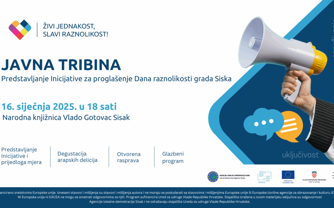 Javna tribina – Inicijativa za proglašenje Dana raznolikosti grada Siska