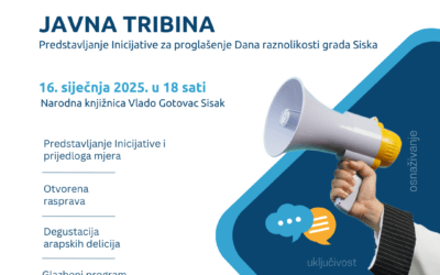 Javna tribina – Inicijativa za proglašenje Dana raznolikosti grada Siska