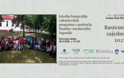 Poziv na otvorenje izložbe „Rastemo zajedno“ u Glini